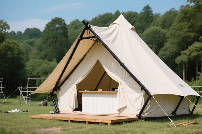 How Large is the Market Size of Outdoor Bar Ridge Tents?