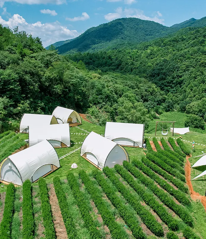 Customer Camp Tent