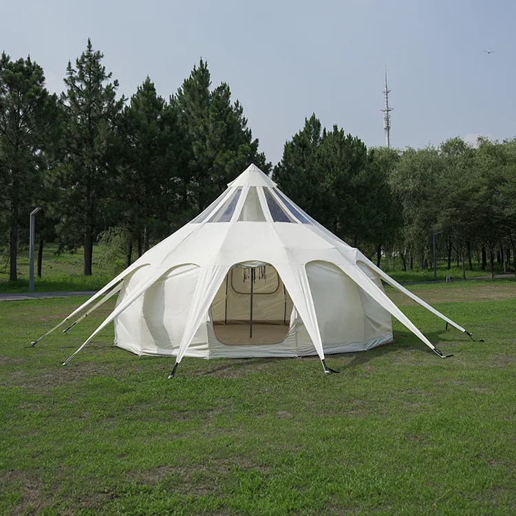 Large Thick Cotton Lotus Starry Sky Tent